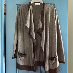 Calvin Klein drapey cardigan sweater